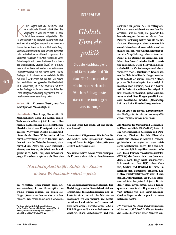 Cover der Publikation