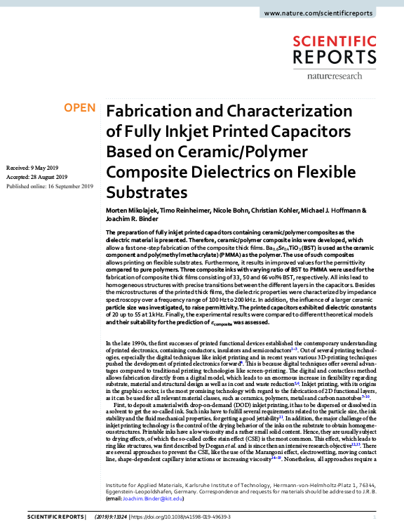 Cover der Publikation