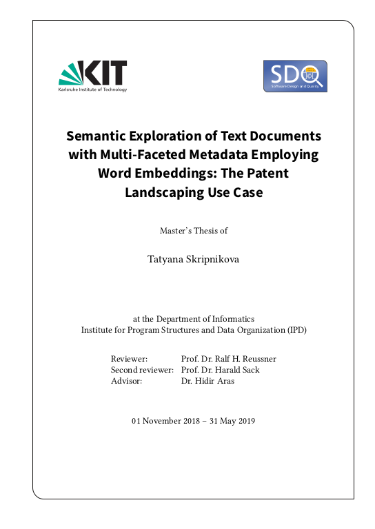 Cover der Publikation