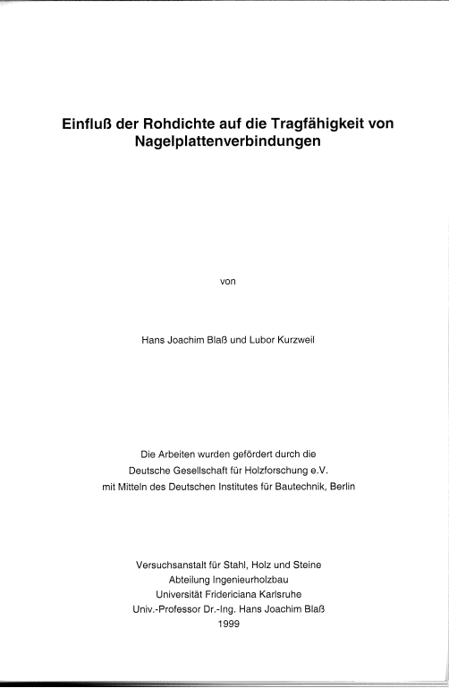 Cover der Publikation