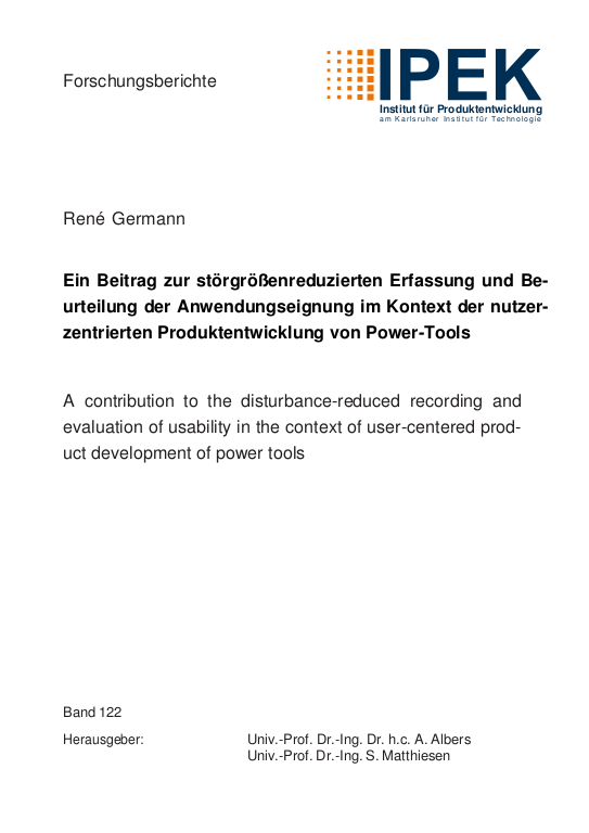 Cover der Publikation