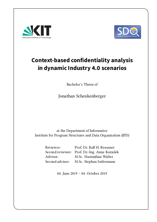 Cover der Publikation