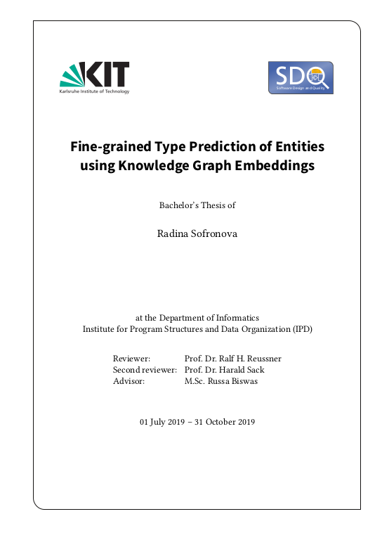 Cover der Publikation