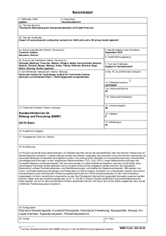 Cover der Publikation