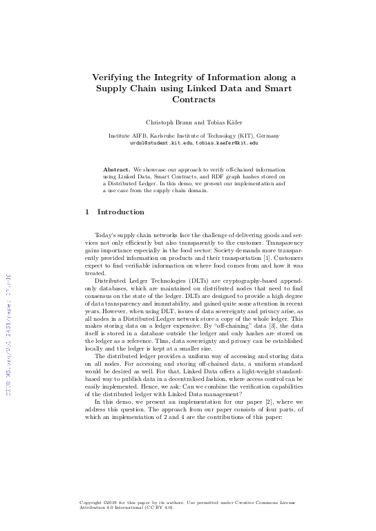 Cover der Publikation