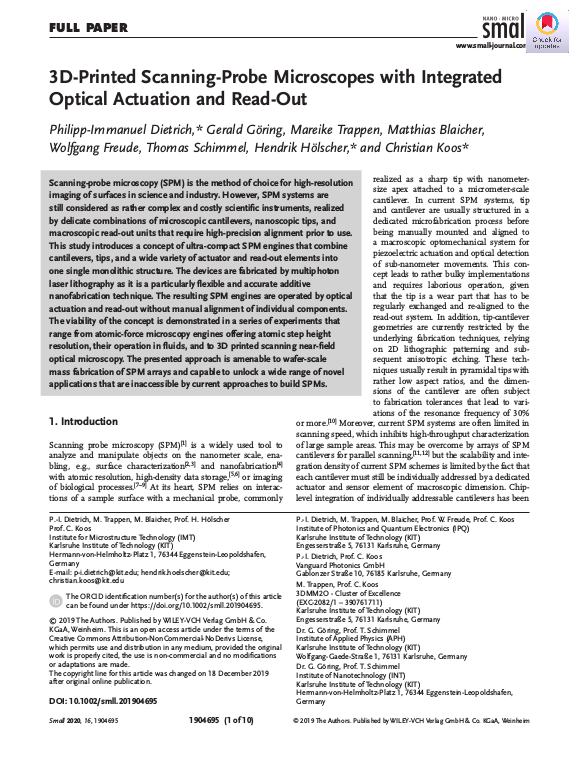 Cover der Publikation