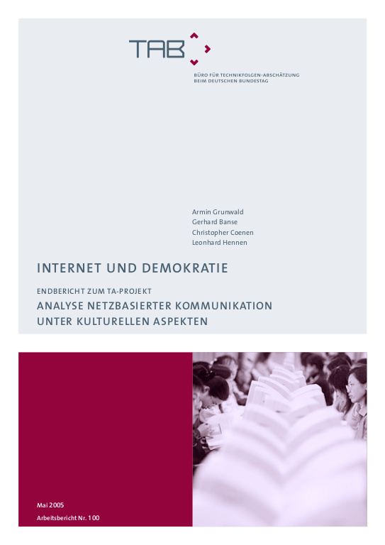 Cover der Publikation