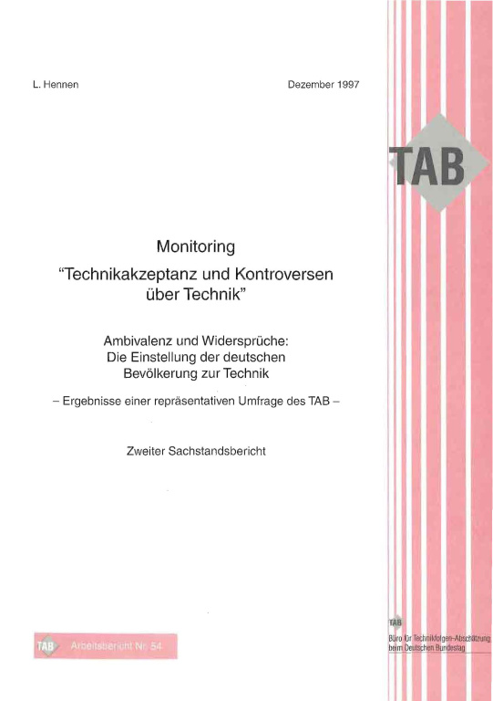 Cover der Publikation