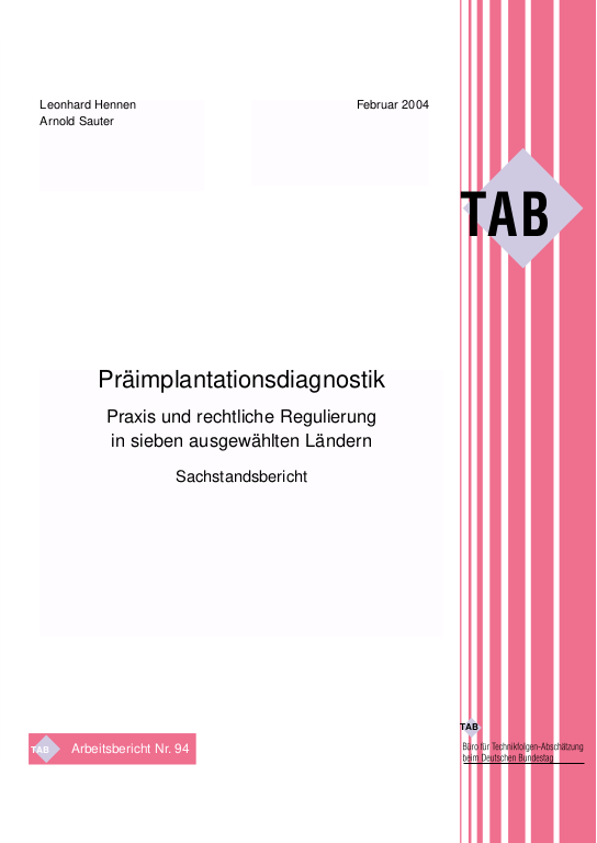 Cover der Publikation