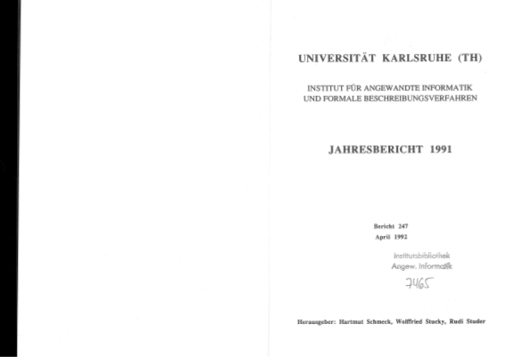 Cover der Publikation