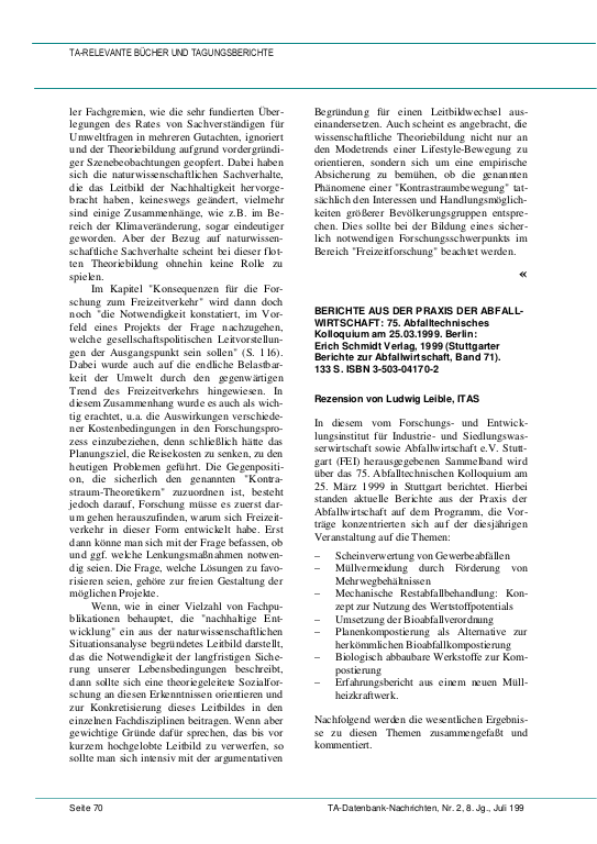 Cover der Publikation