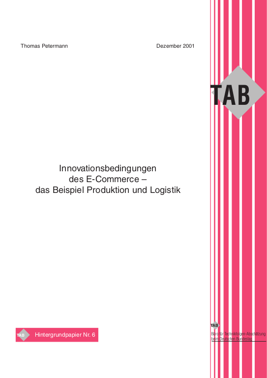 Cover der Publikation