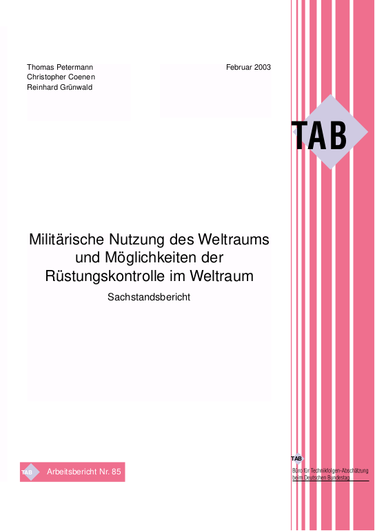 Cover der Publikation