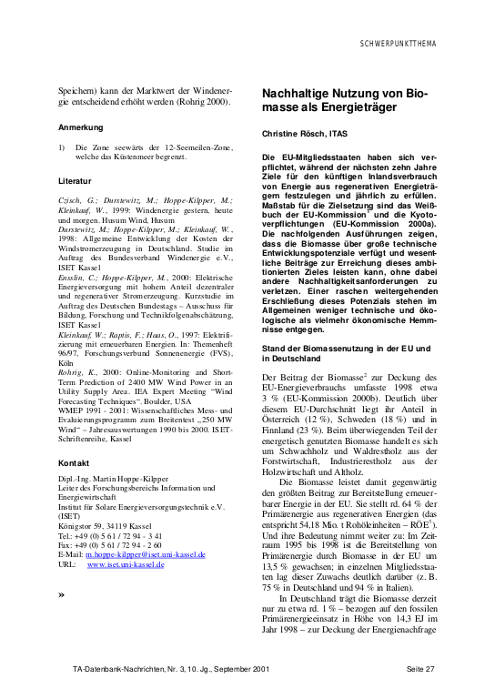 Cover der Publikation