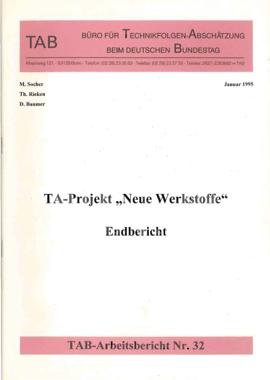 Cover der Publikation