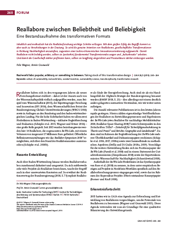 Cover der Publikation