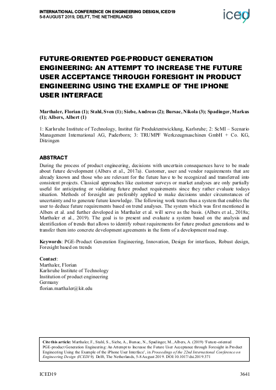 Cover der Publikation