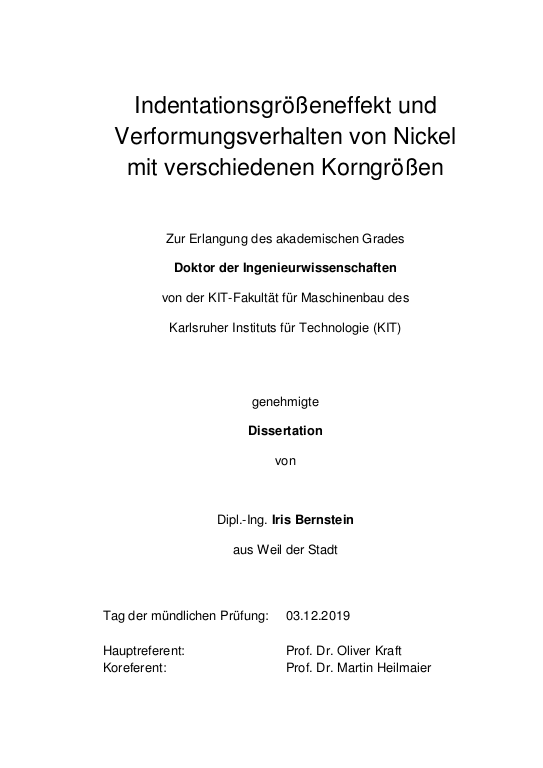 Cover der Publikation