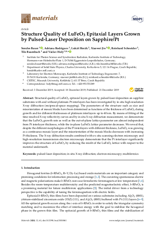 Cover der Publikation