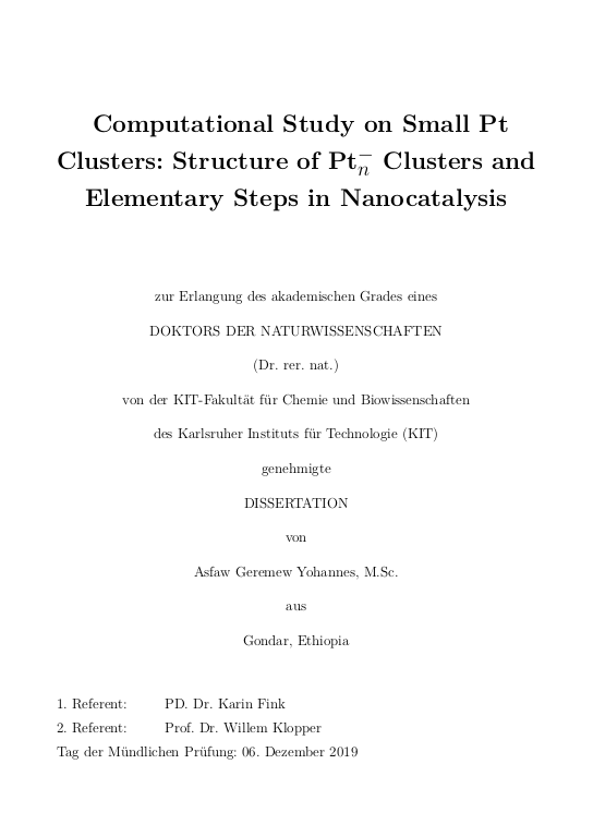 Cover der Publikation