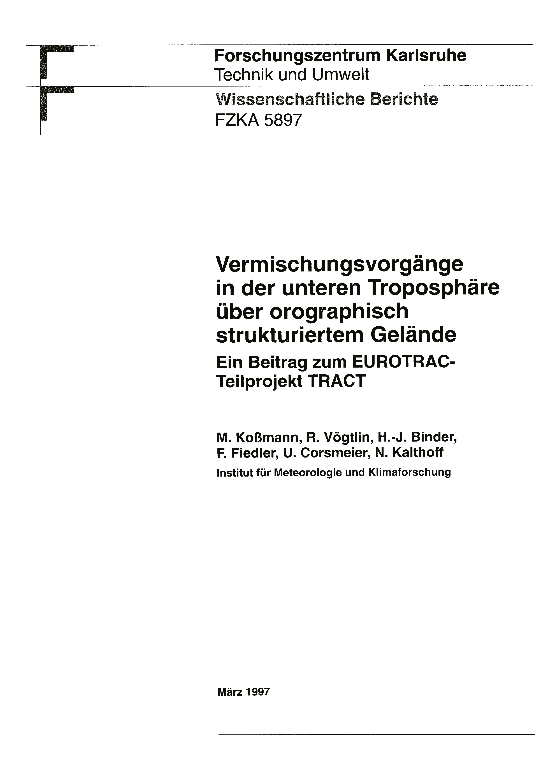 Cover der Publikation