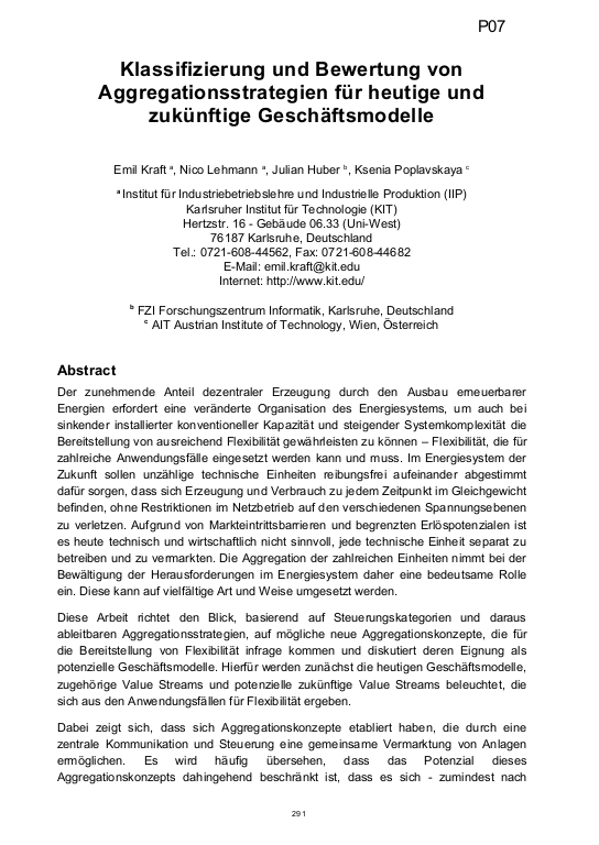 Cover der Publikation