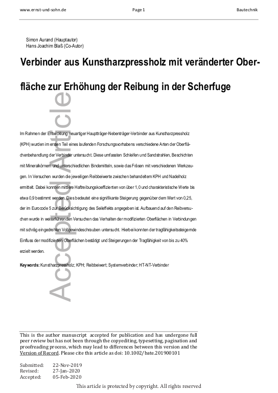 Cover der Publikation
