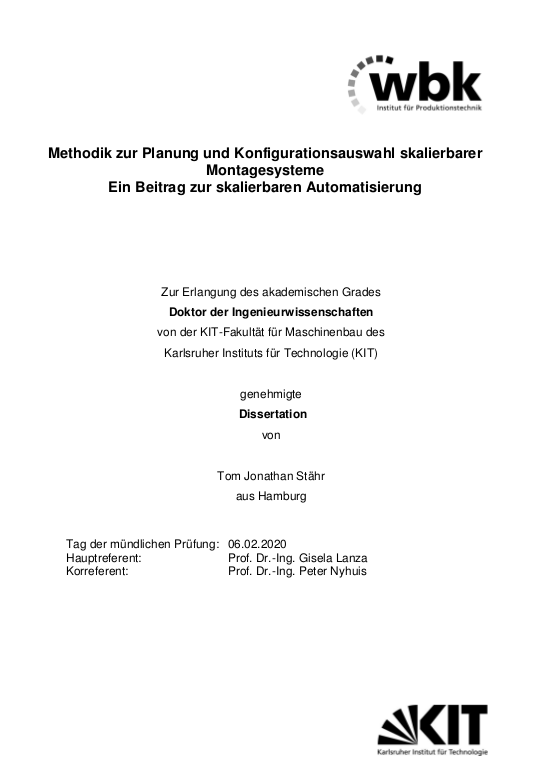 Cover der Publikation