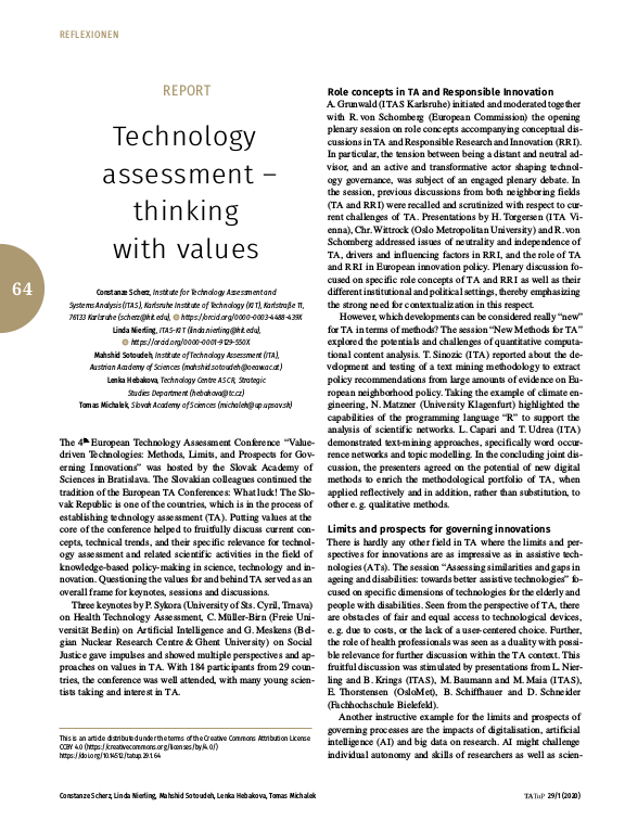 Cover der Publikation