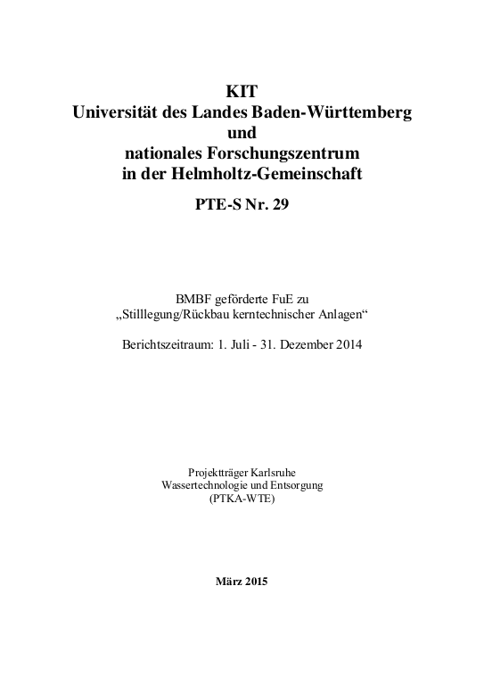 Cover der Publikation