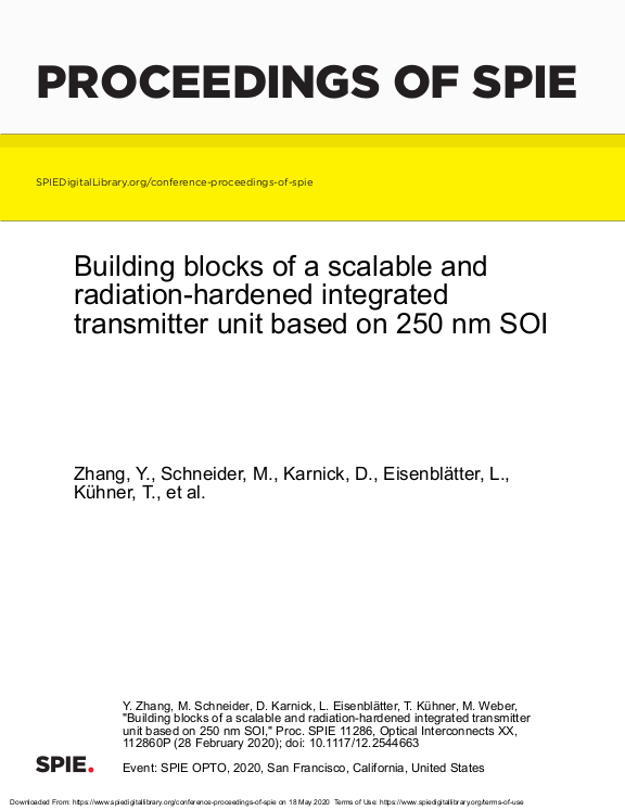 Cover der Publikation