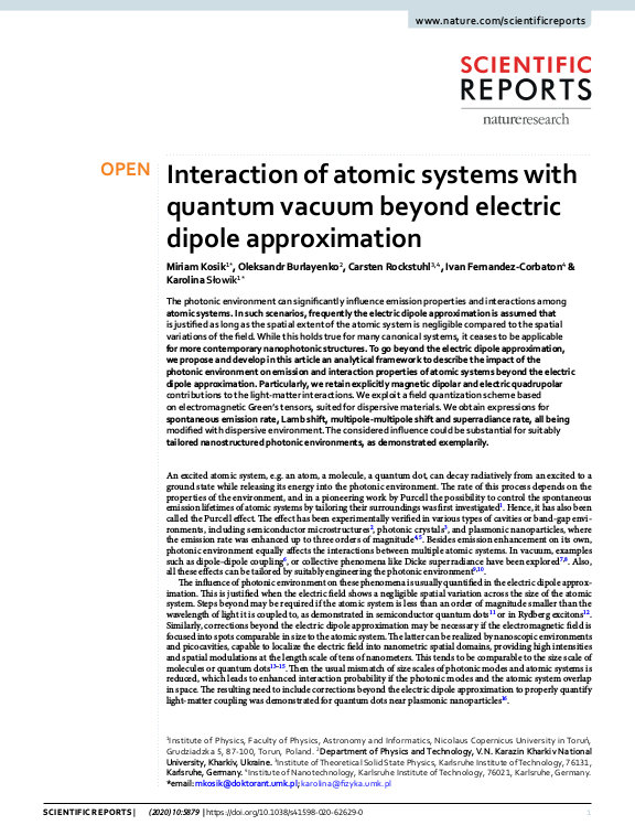 Cover der Publikation