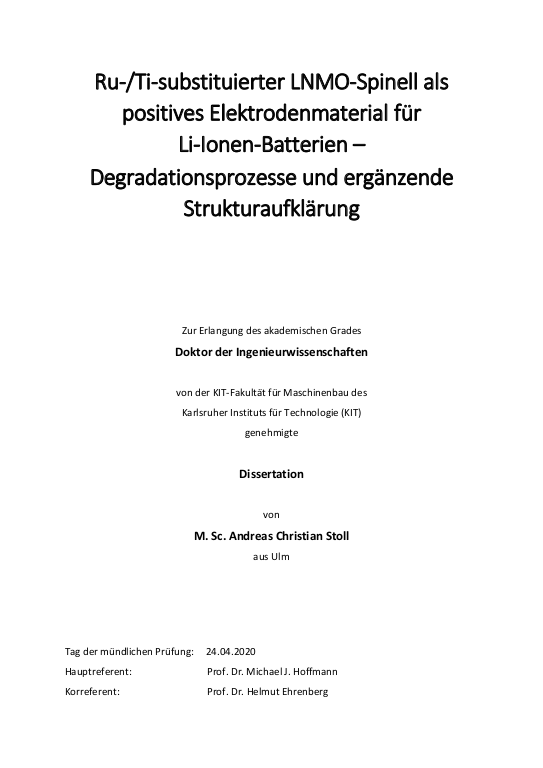 Cover der Publikation