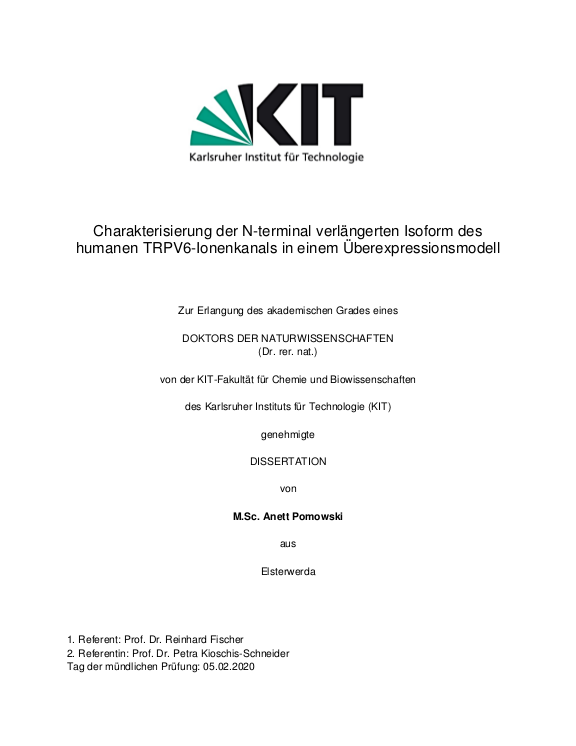 Cover der Publikation