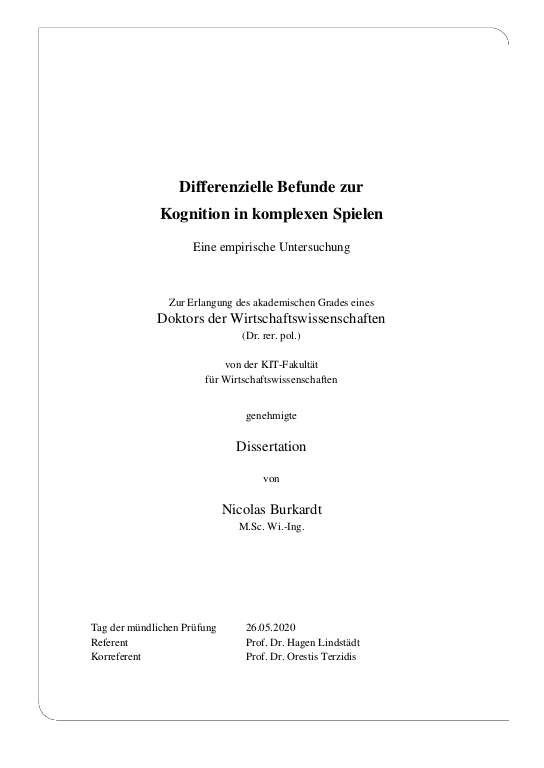 Cover der Publikation