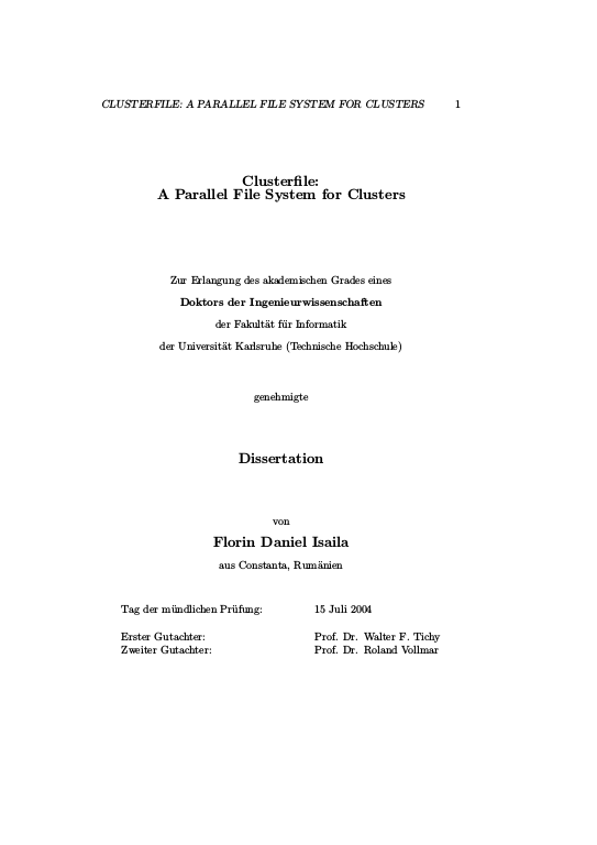 Cover der Publikation