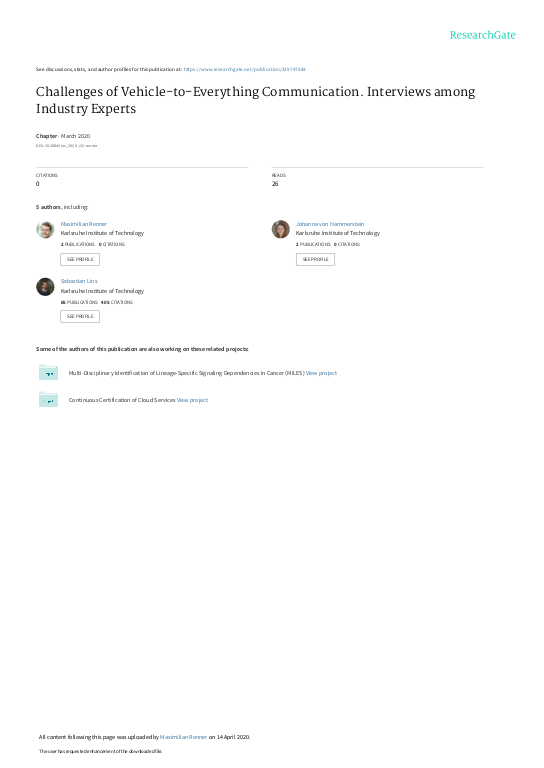 Cover der Publikation