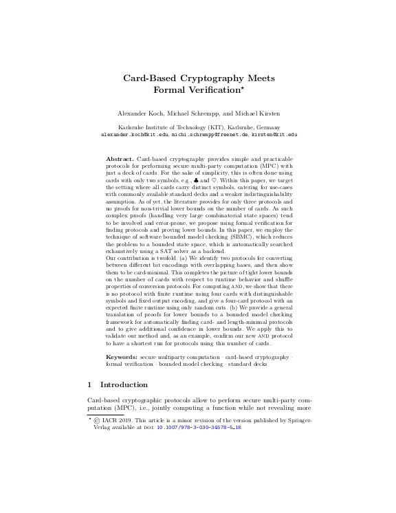 Cover der Publikation