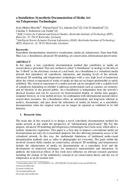 Cover der Publikation