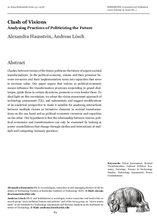 Cover der Publikation