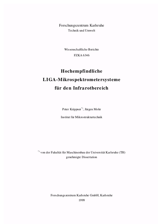 Cover der Publikation