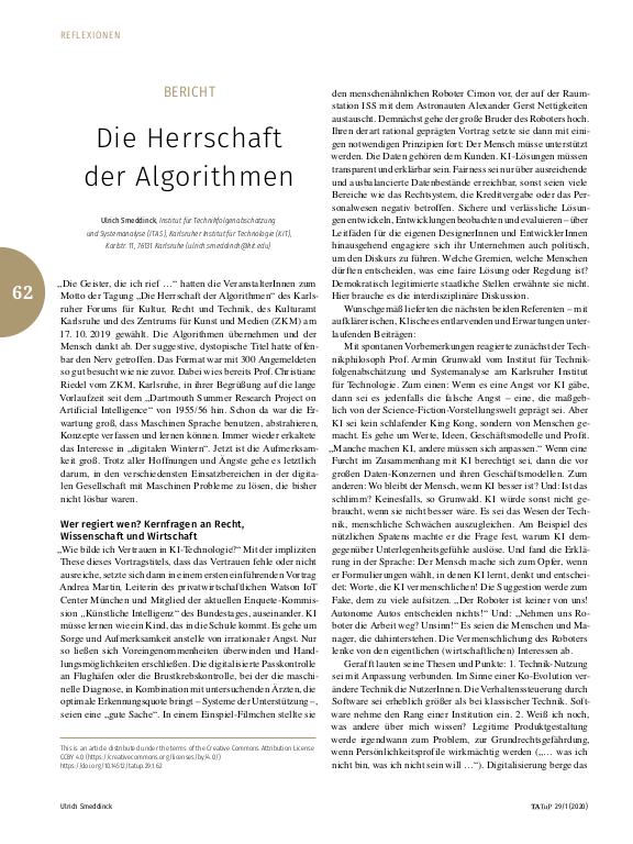 Cover der Publikation