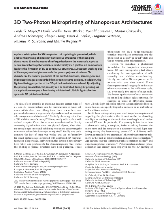 Cover der Publikation