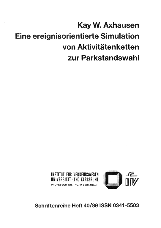 Cover der Publikation