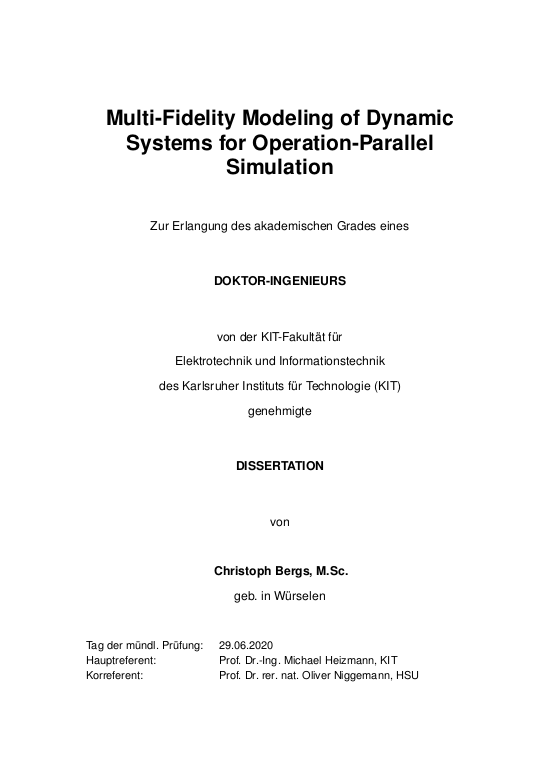 Cover der Publikation