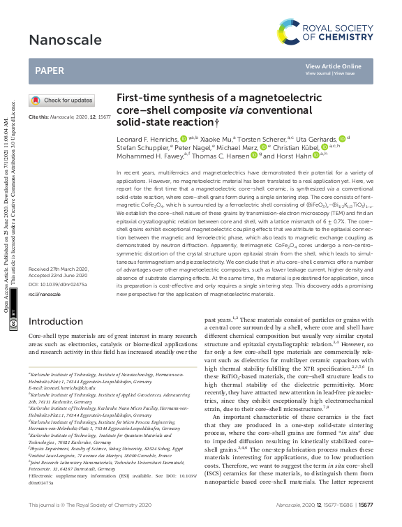 Cover der Publikation