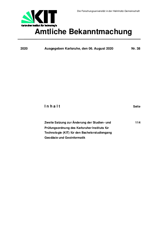 Cover der Publikation