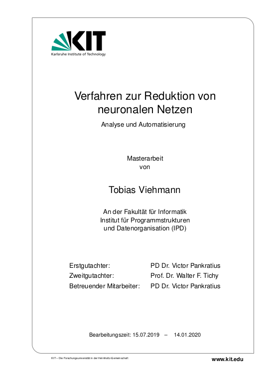 Cover der Publikation