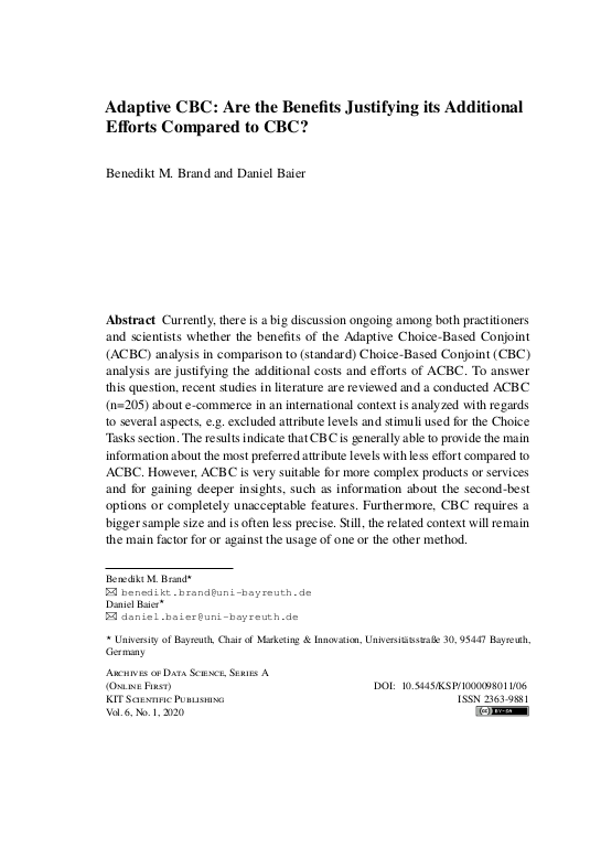 Cover der Publikation