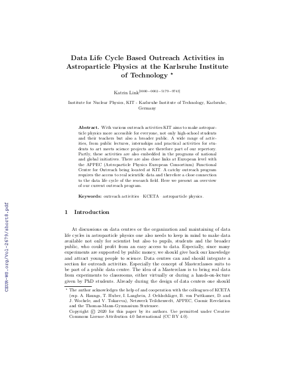 Cover der Publikation